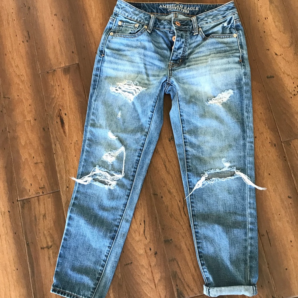 American eagle boyfriend jeans